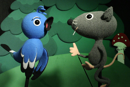 Der kleine Vogel Tikidu und die Maus